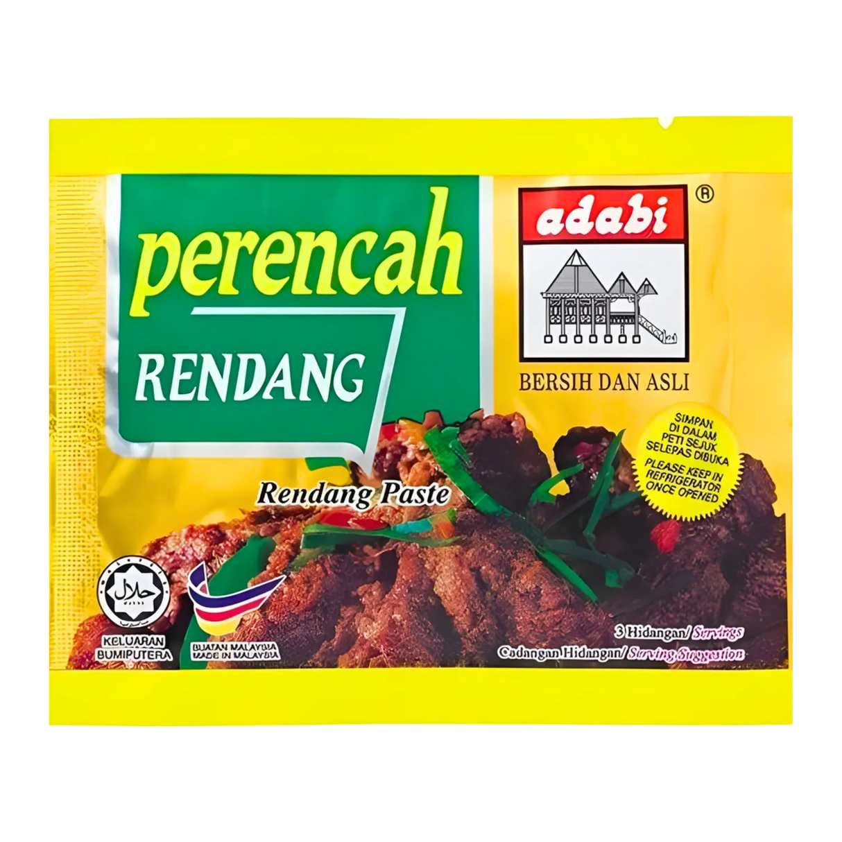 Adabi Perencah Rendang Paste 120g