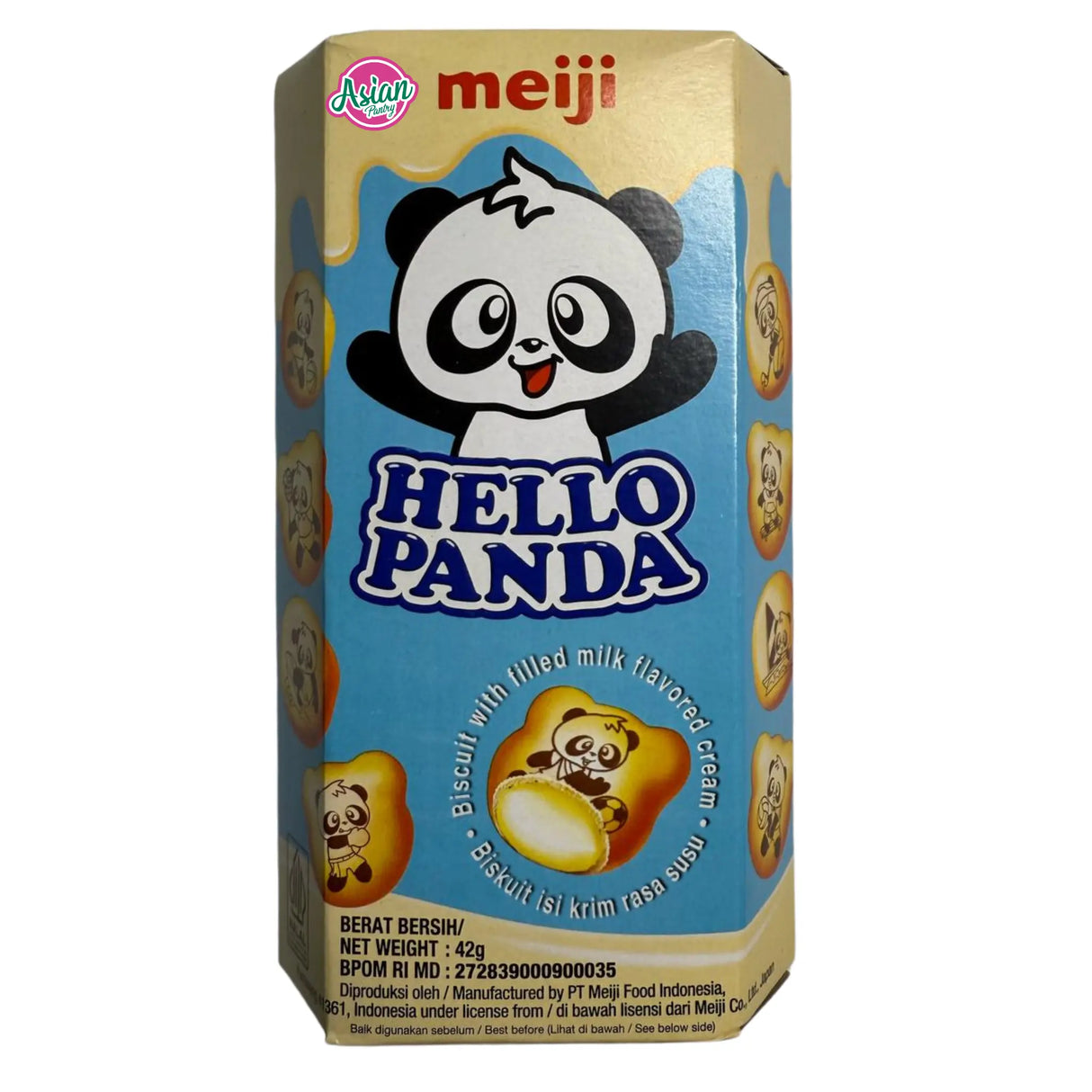Meiji Hello Panda Milk Flavor 42g