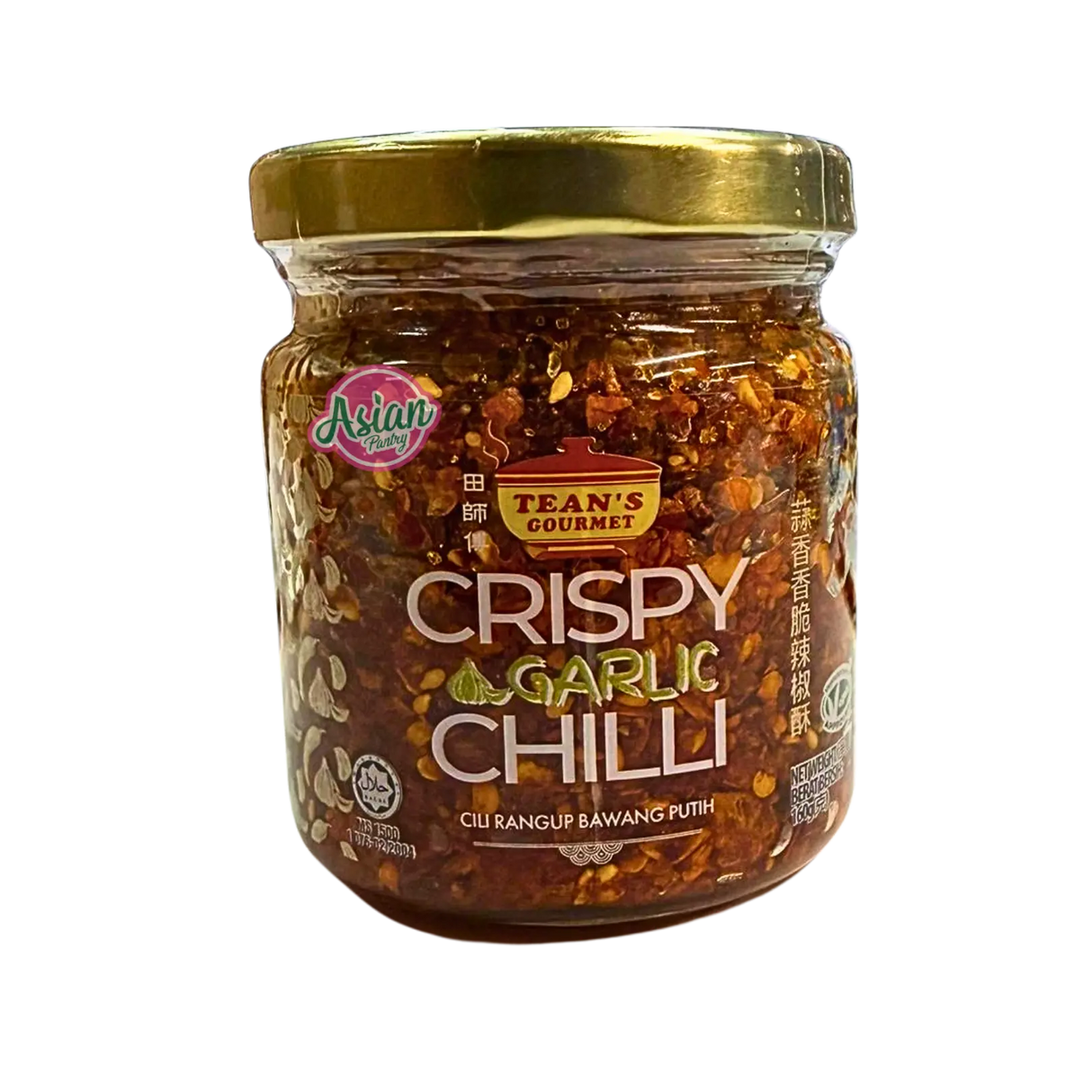 Tean's Gourmet Crispy Garlic Chilli 160g