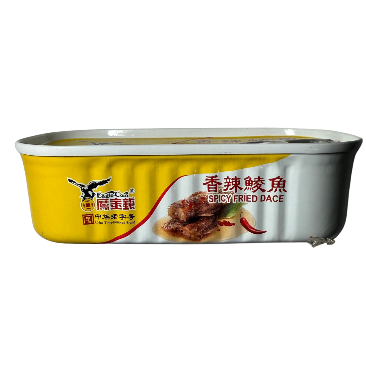 Eagle Coin Spicy Fried Dace 100g - Back