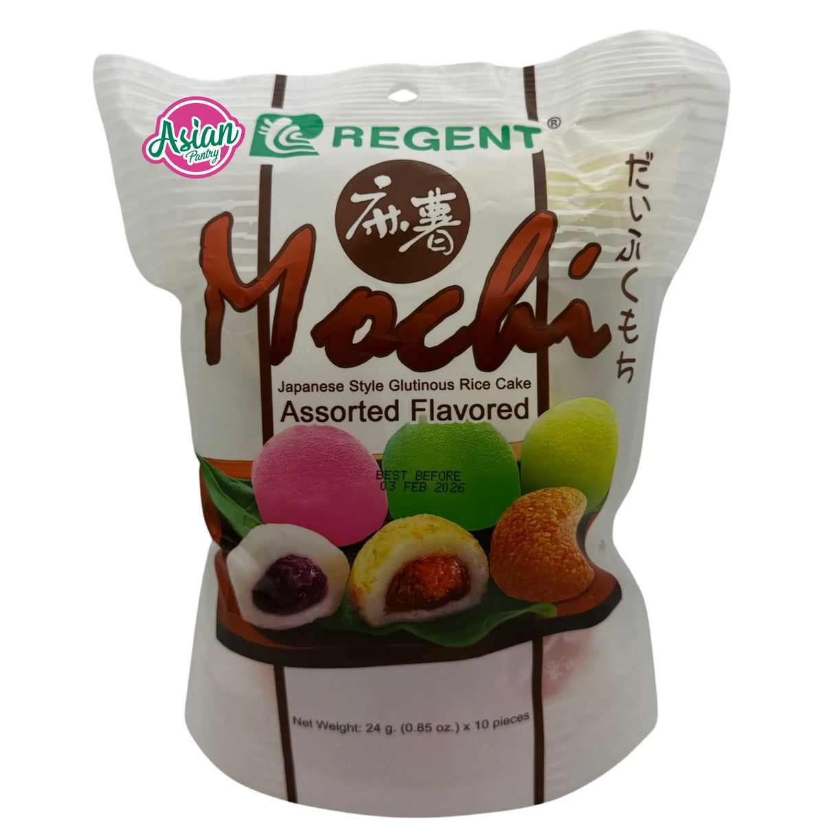 Regent Mochi Aneka Perisa 240g