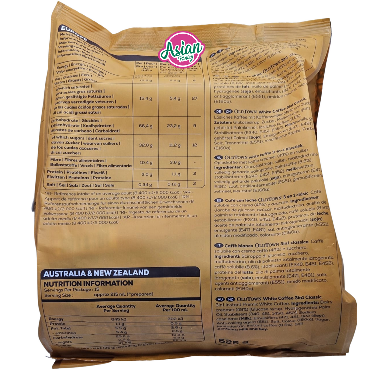 Kopi Putih Klasik Old Town Campuran 570g