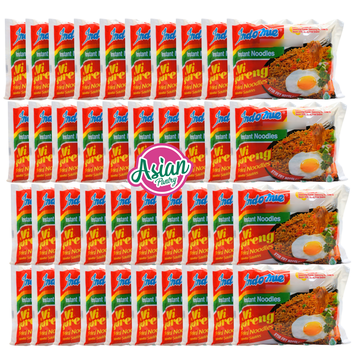 Indomie Mi Goreng Noodles Box 40 3400g