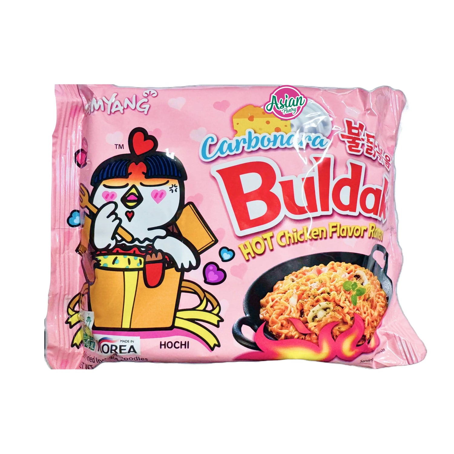 Ramen Ayam Panas Samyang Carbonara (5 Pek) 650g