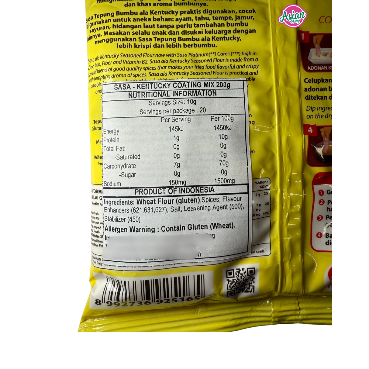Sasa Coating Mix - Kentucky Ayam Krispi 200g