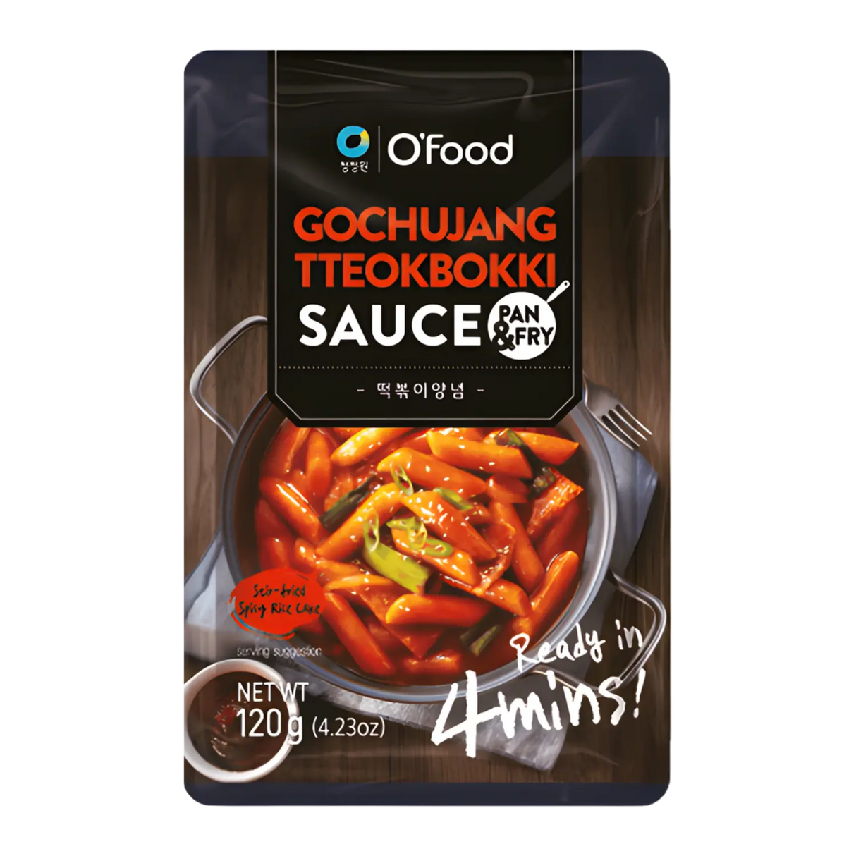 Chung Jung Wong O'Food 辣椒酱年糕 120g