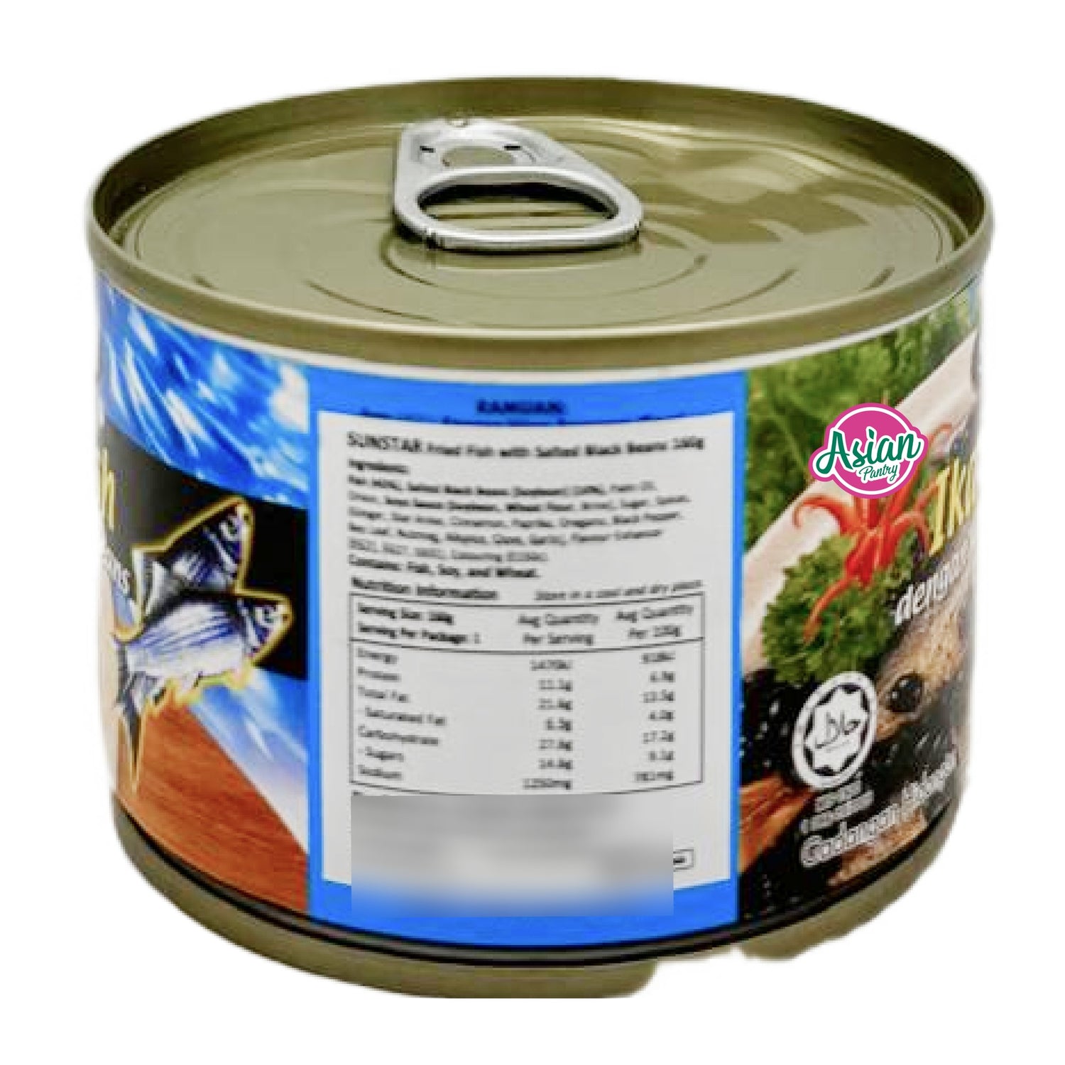 Sunstar Fried Fish with Salted Black Beans 160g
