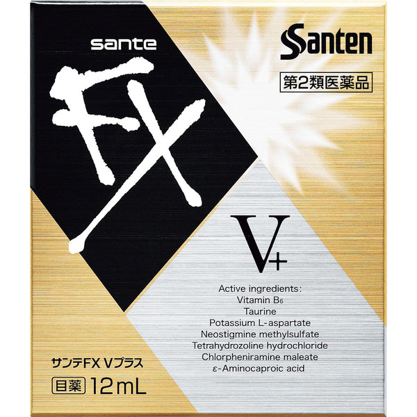 Santen FX V Plus Eye Drops 12ml
