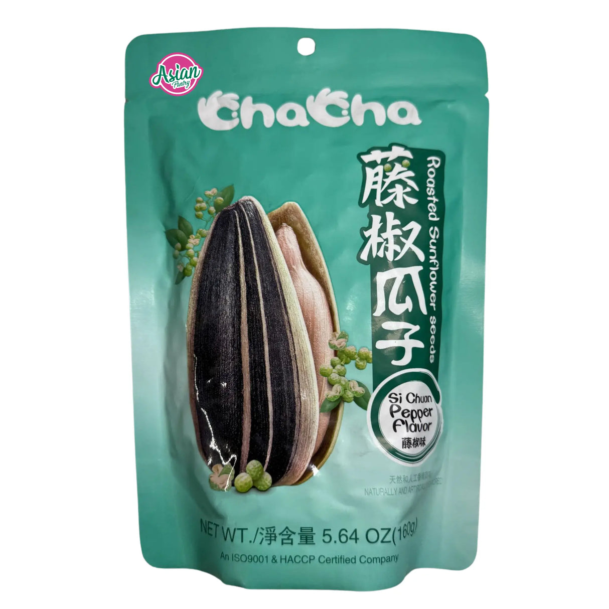 Cha Cha Sunflower Seeds Si Chuan Pepper Flavour 160g