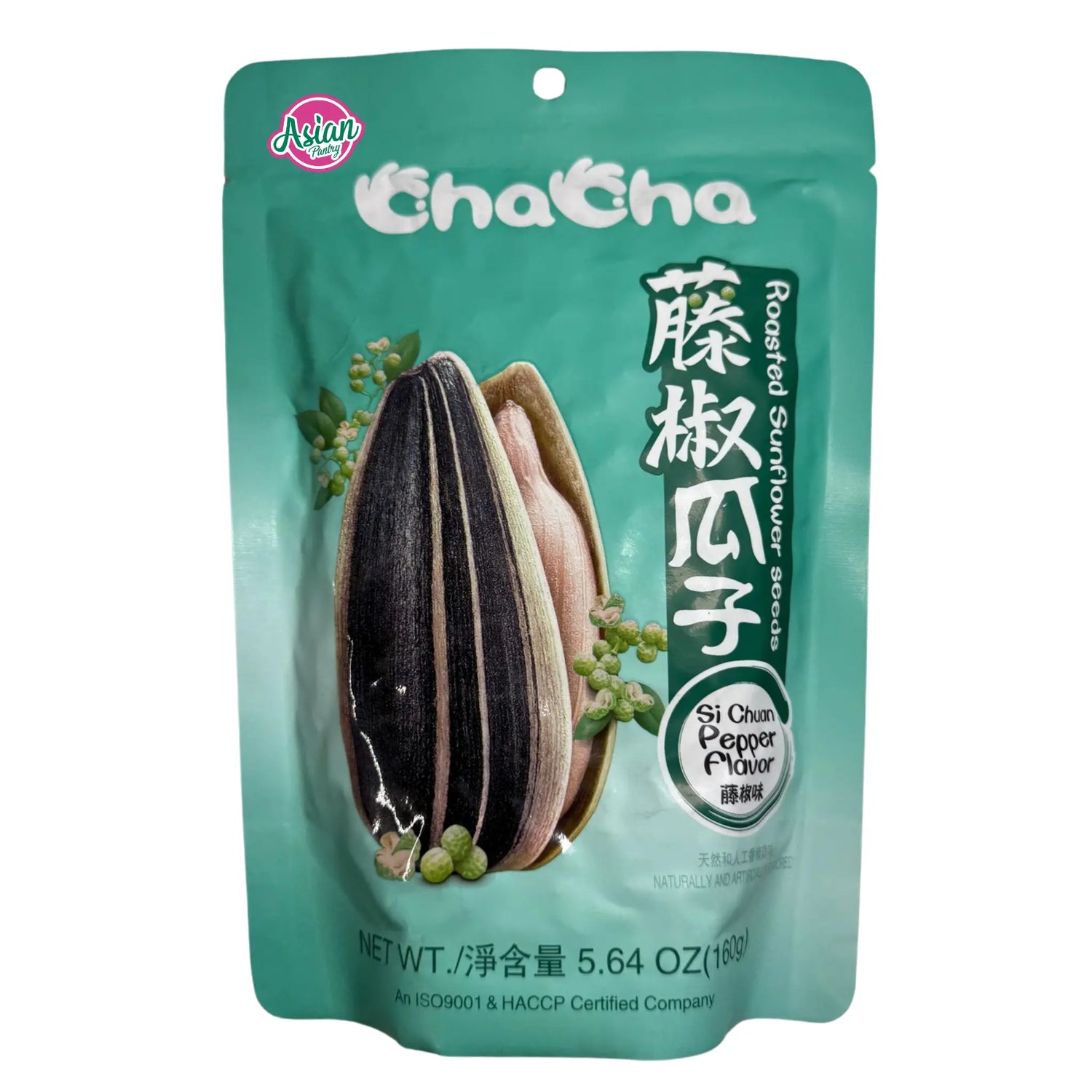 Cha Cha Sunflower Seeds Si Chuan Pepper Flavour 160g