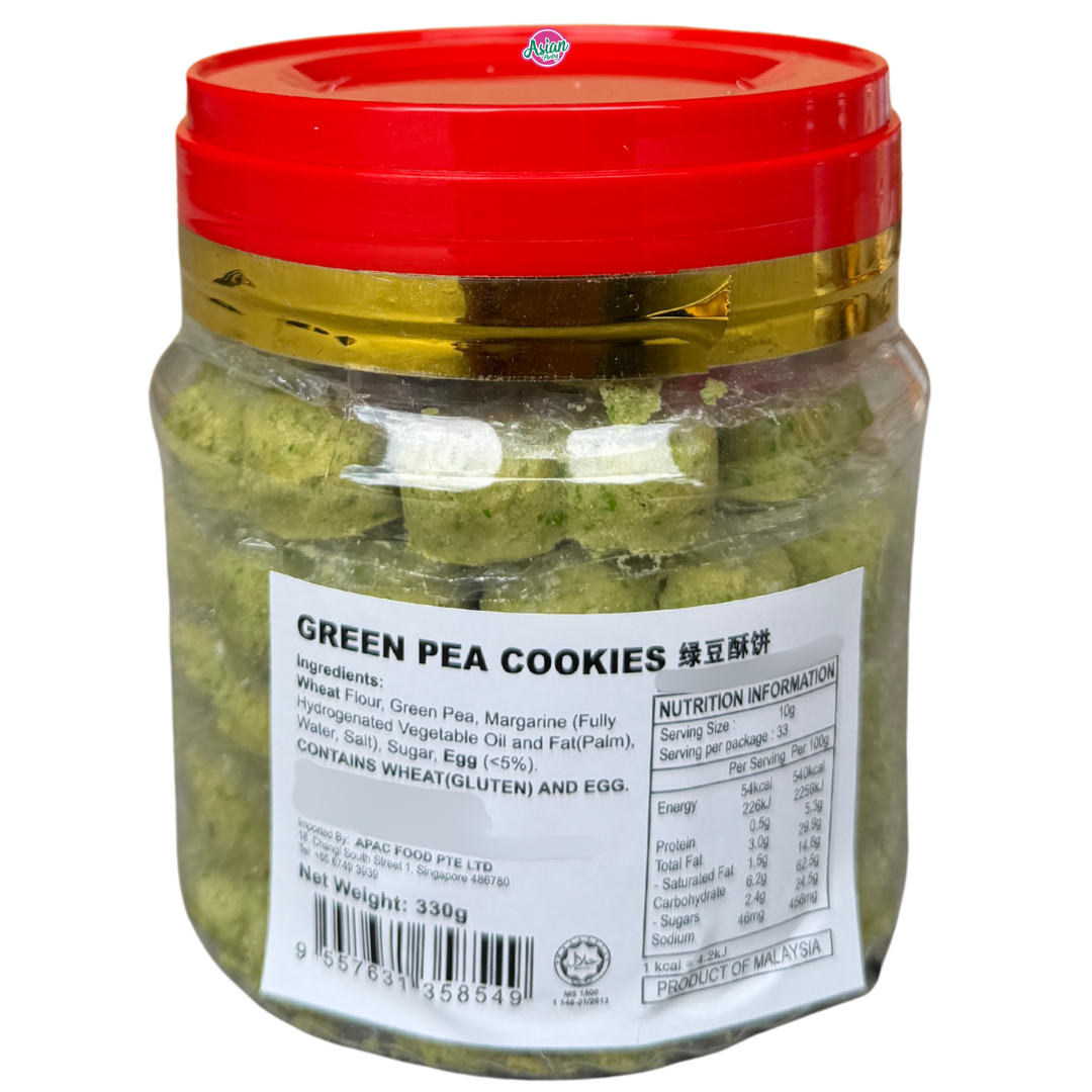 Delyco Green Pea Cookies 330g