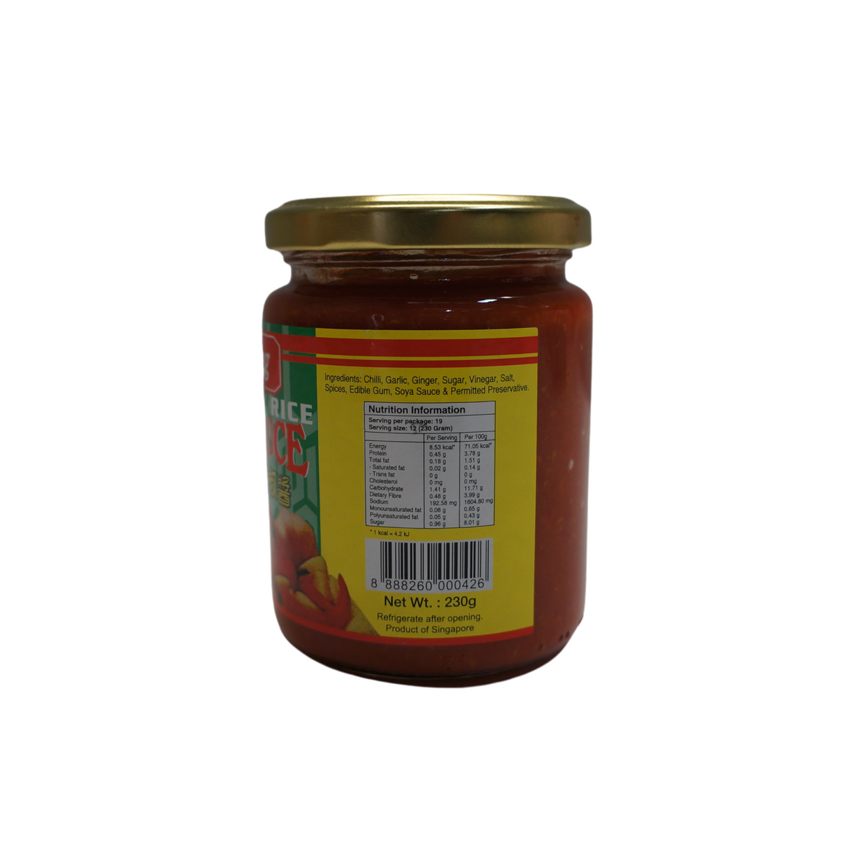 Sos Cili Padi Ayam Singlong 230g