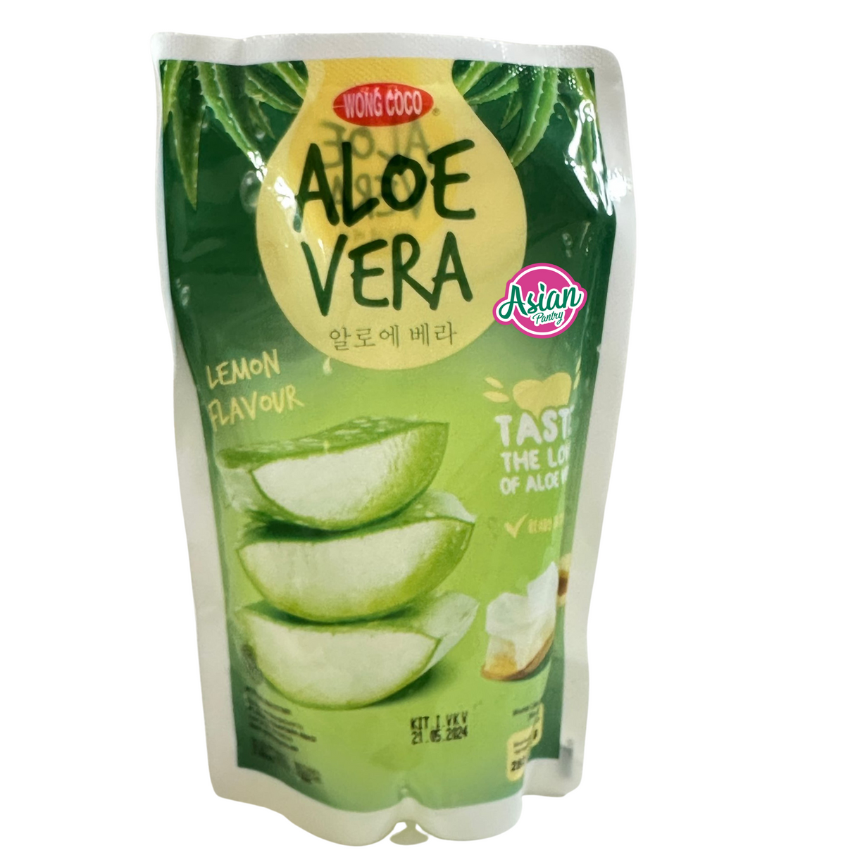 Wong Coco Aloe Vera Lemon Flavour 140g