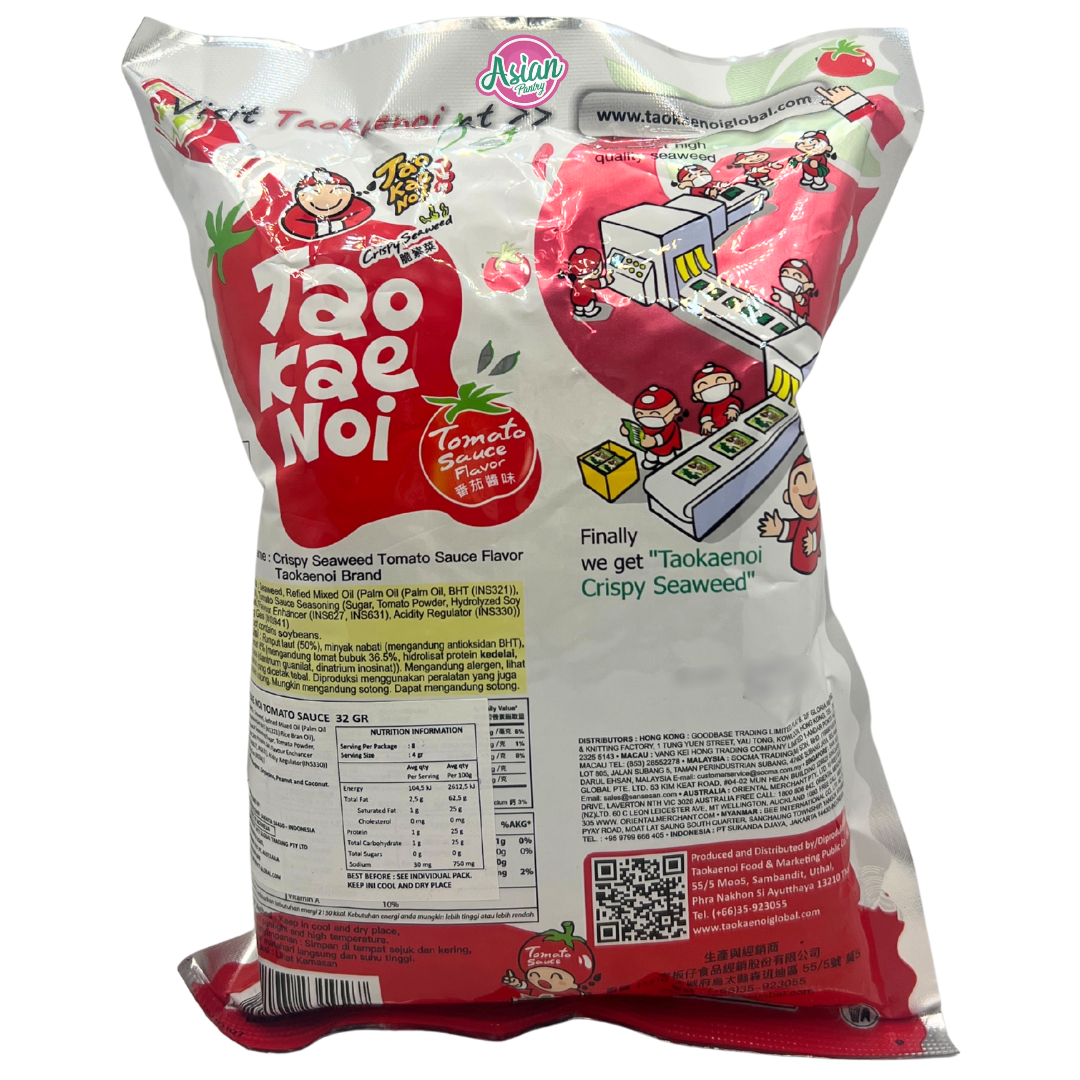 Tao Kae Noi Crispy Seaweed Tomato Sauce Flavour 32g