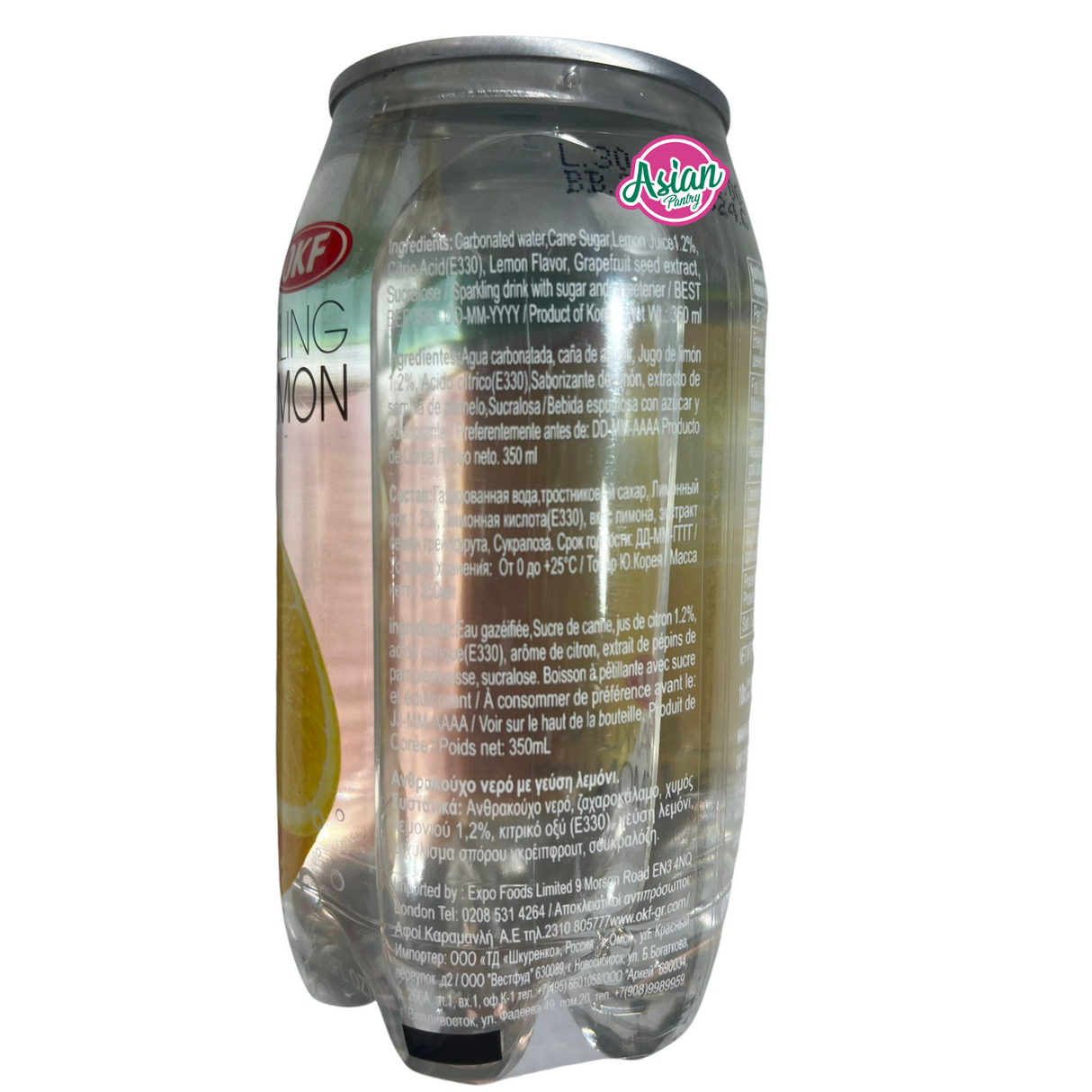 OKF 气泡柠檬饮料 350ml