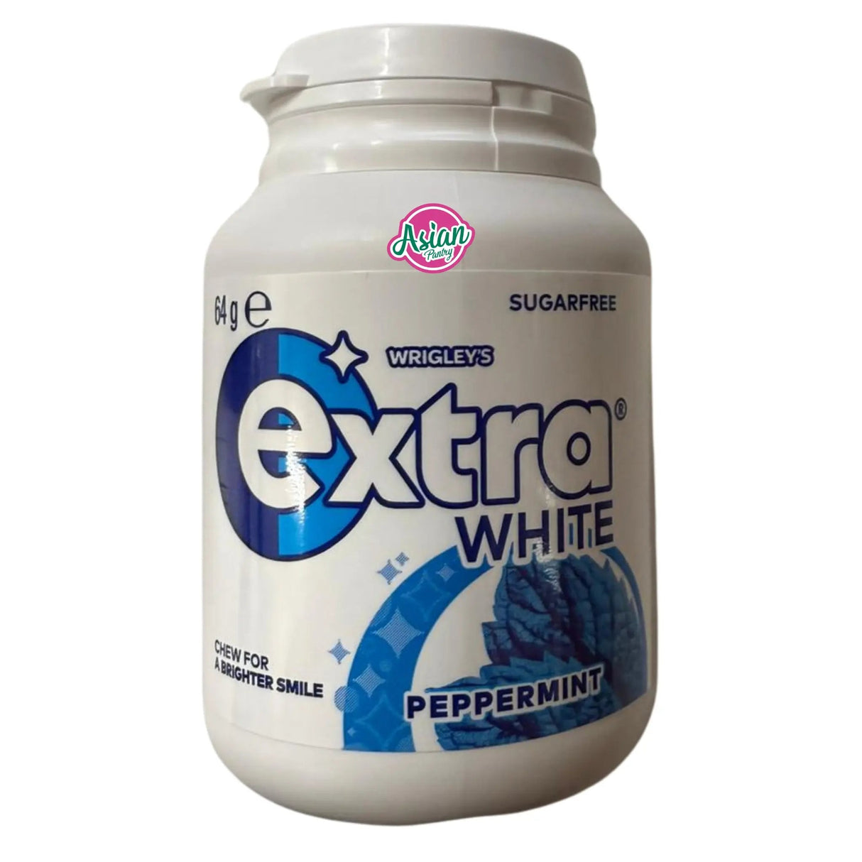 Wrigley's Extra Bottle Sugarfree Peppermint 64g (BBD:07/2025)