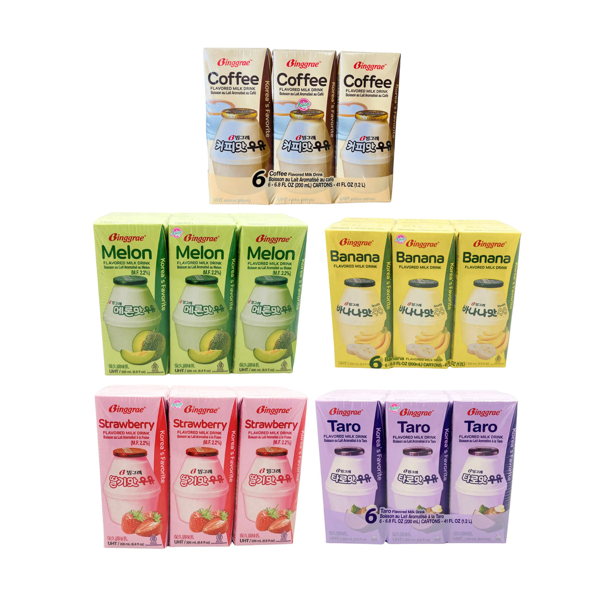 Binggrae Flavoured Milk Bundle