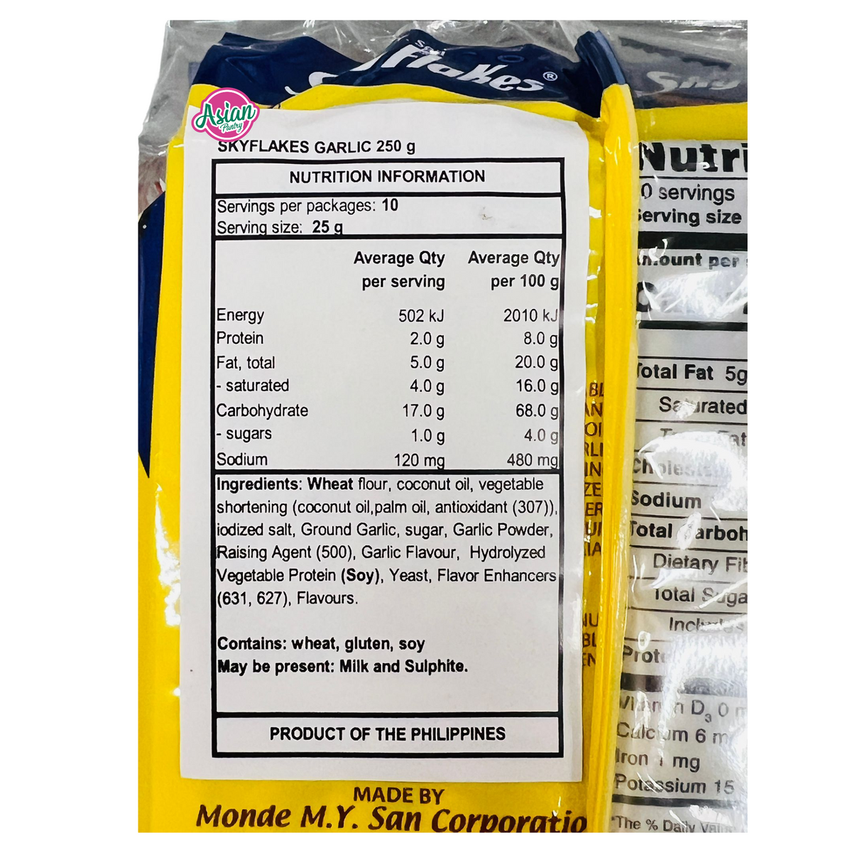 Mysan Skyflakes 蒜香片 250g