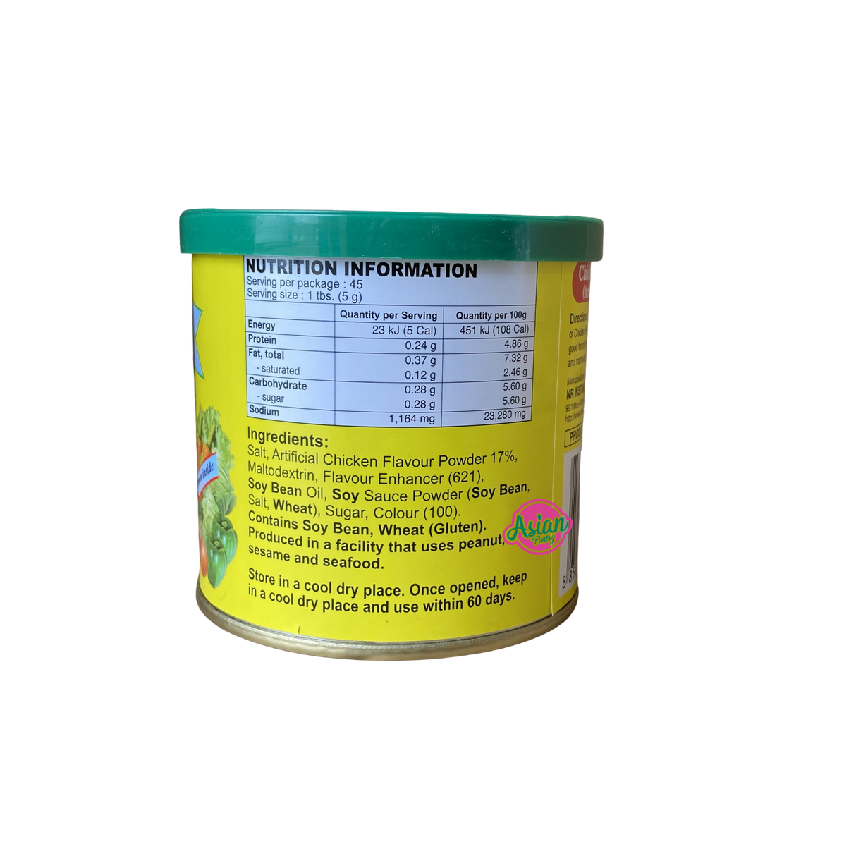 Lee Brand Chicken Broth Mix 227g - Back