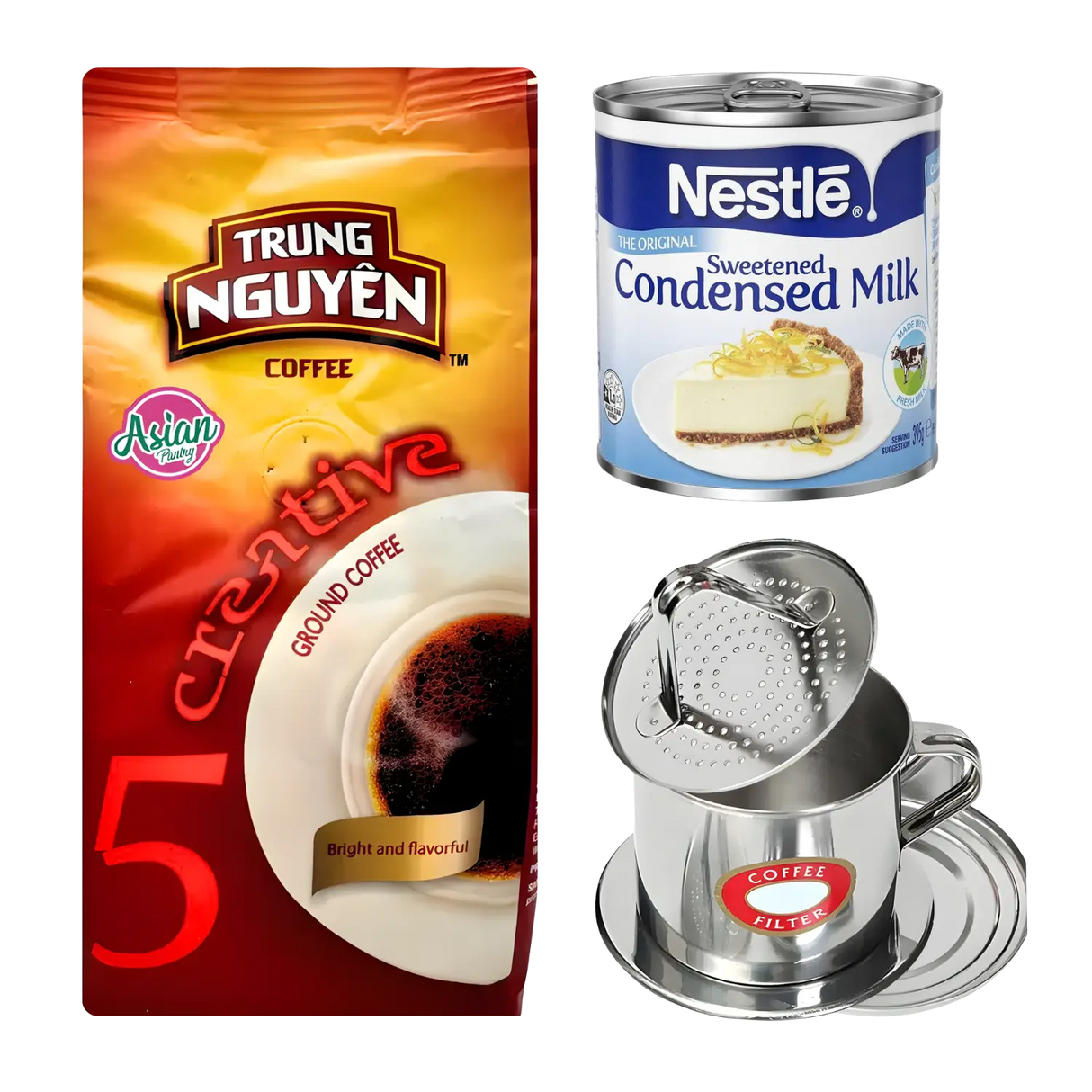 Asian Pantry Trung Nguyen No.5 Coffee Bundle