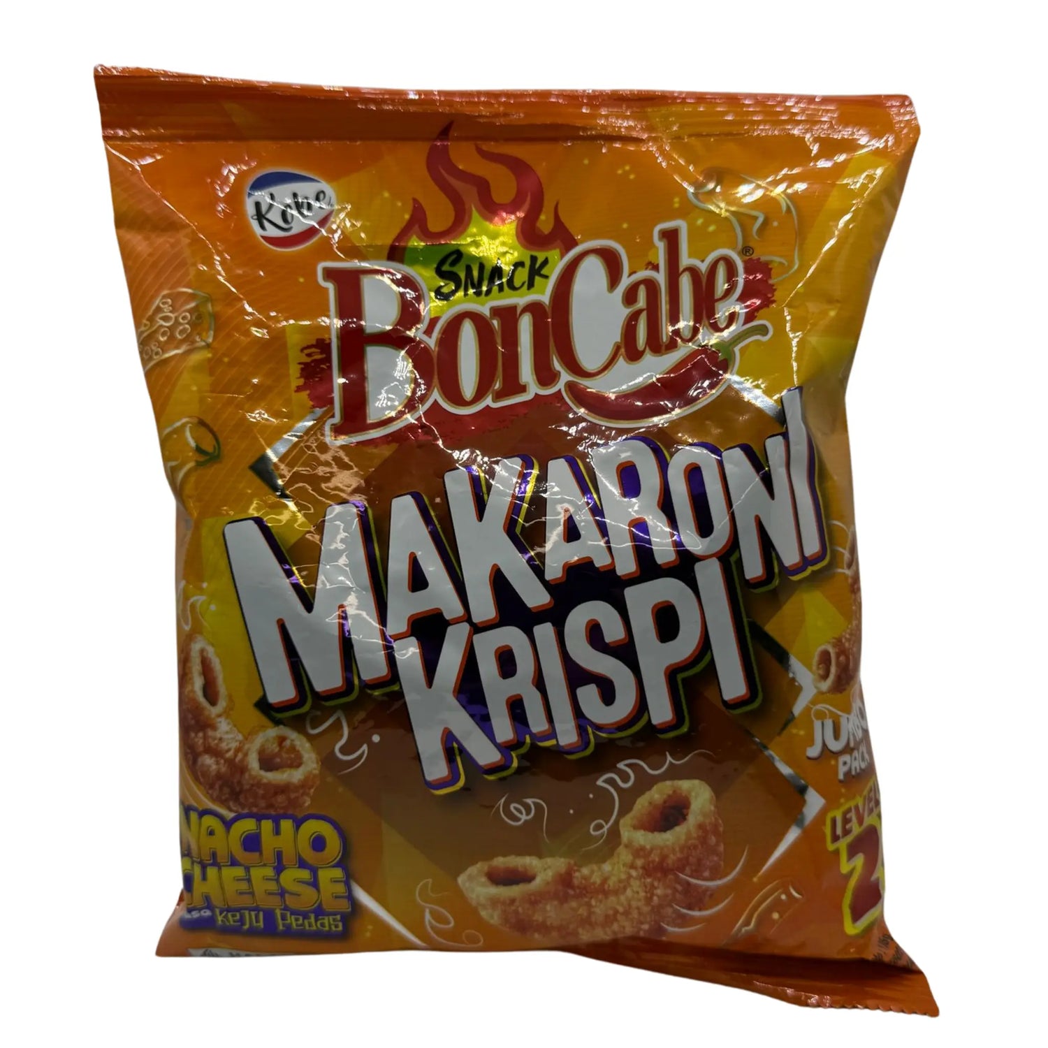 Kobe Makaroni Krispi Macaroni Snack Nacho Cheese 135g