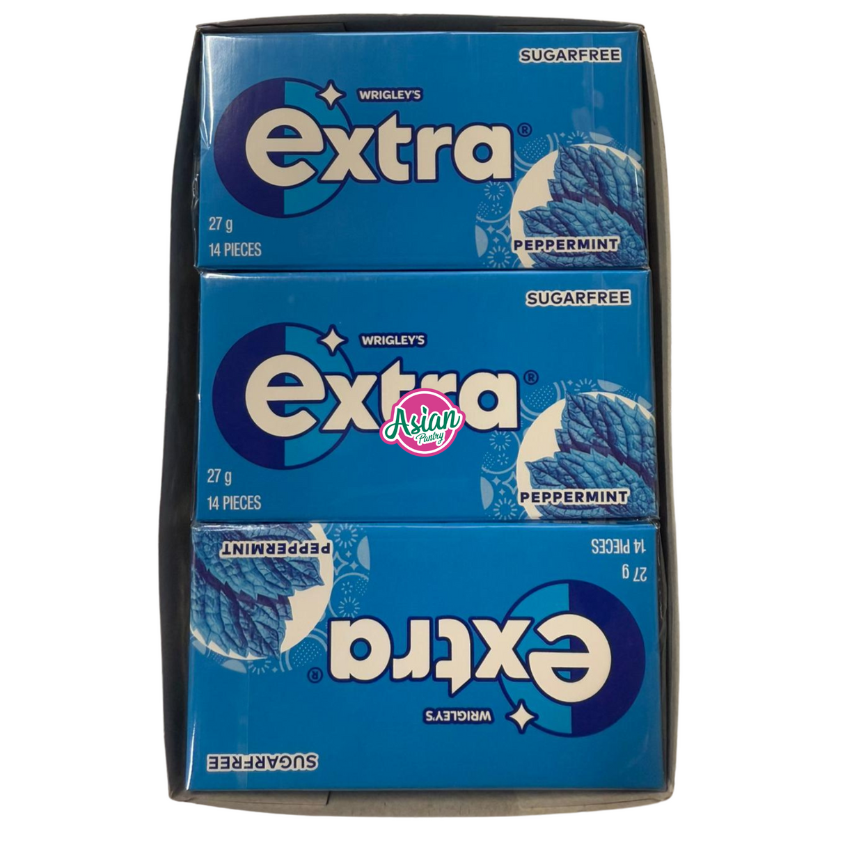 Wrigley's Extra Sugarfree Peppermint 14pcs 27g (BBD: 08/2025)