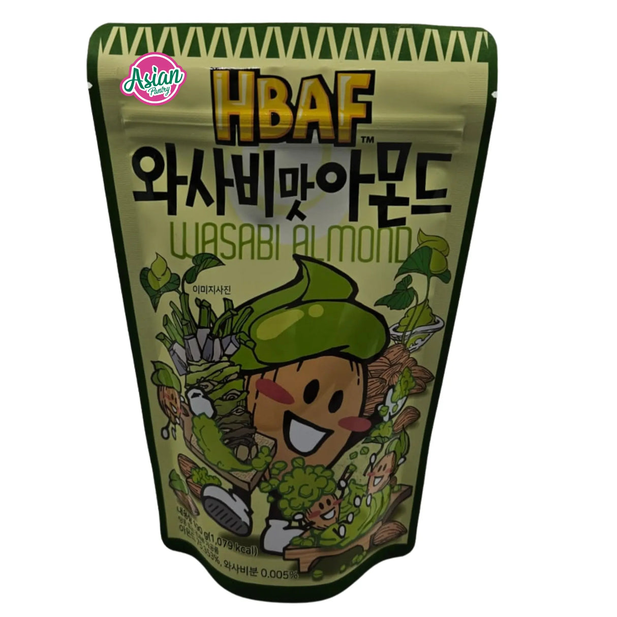 HBAF Wasabi Flavour Almond 190g