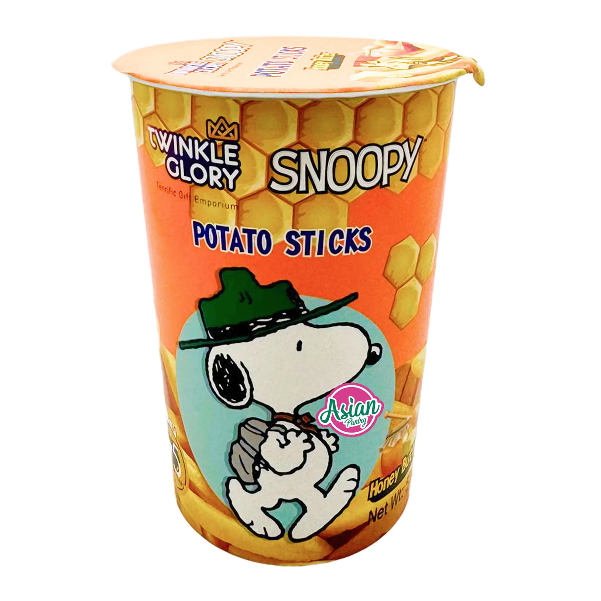 Twinkle Glory Snoopy Potato Snacks Honey Butter Flavour 50g