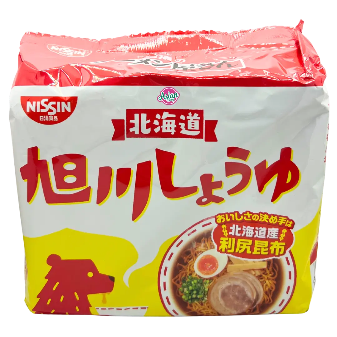 Nissin Asahikawa Soy Sauce Ramen 445g