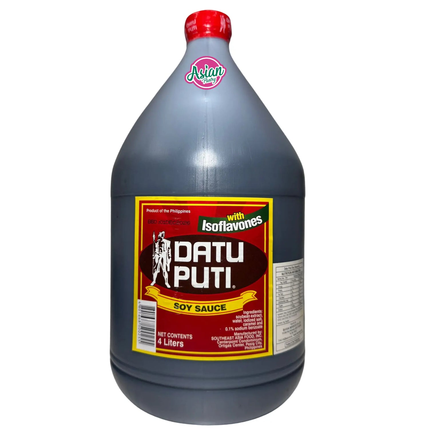 Datu Puti Soy Sauce 4L