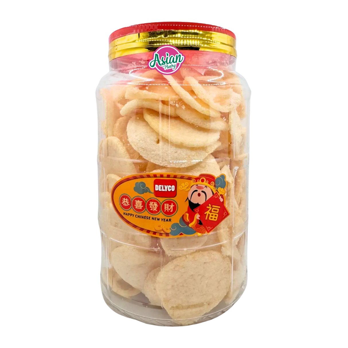 Delyco Mini Prawn Flavoured Cracker 140g