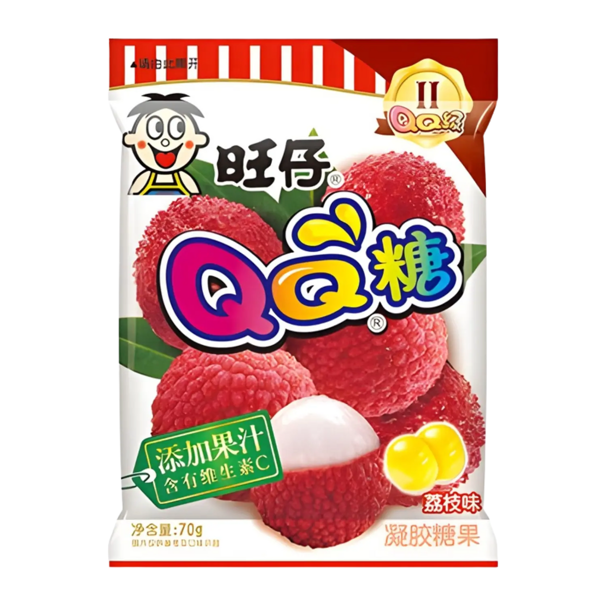 旺旺QQ软糖荔枝味70g