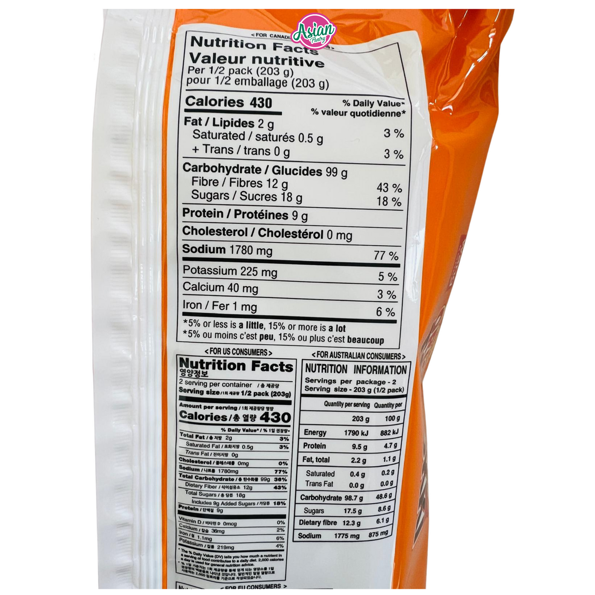 Wang Korea Mild Hot Original Tteokbokki Tobokki 406g