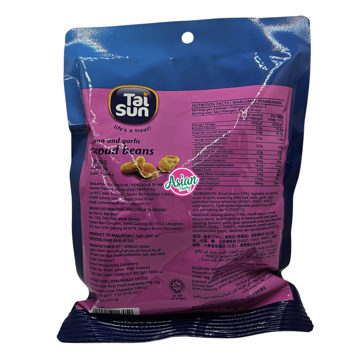 Tai Sun Bawang & Bawang Putih Kacang Luas 150g