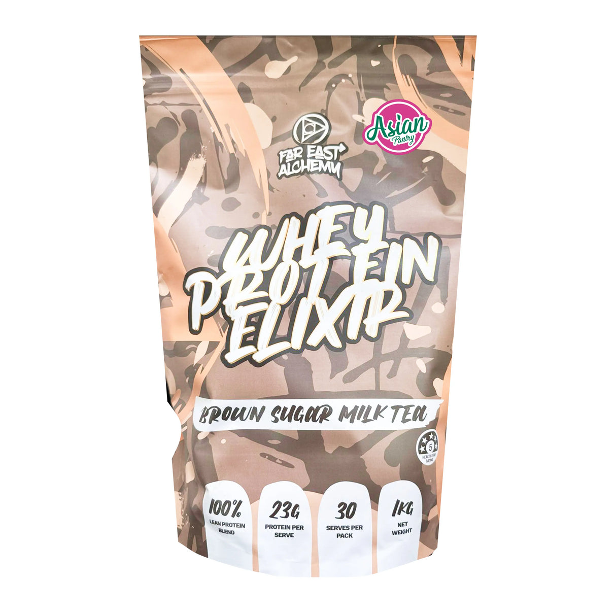 Far East Alchemy Whey Protein Elixir Brown Sugar Milk Tea 1kg