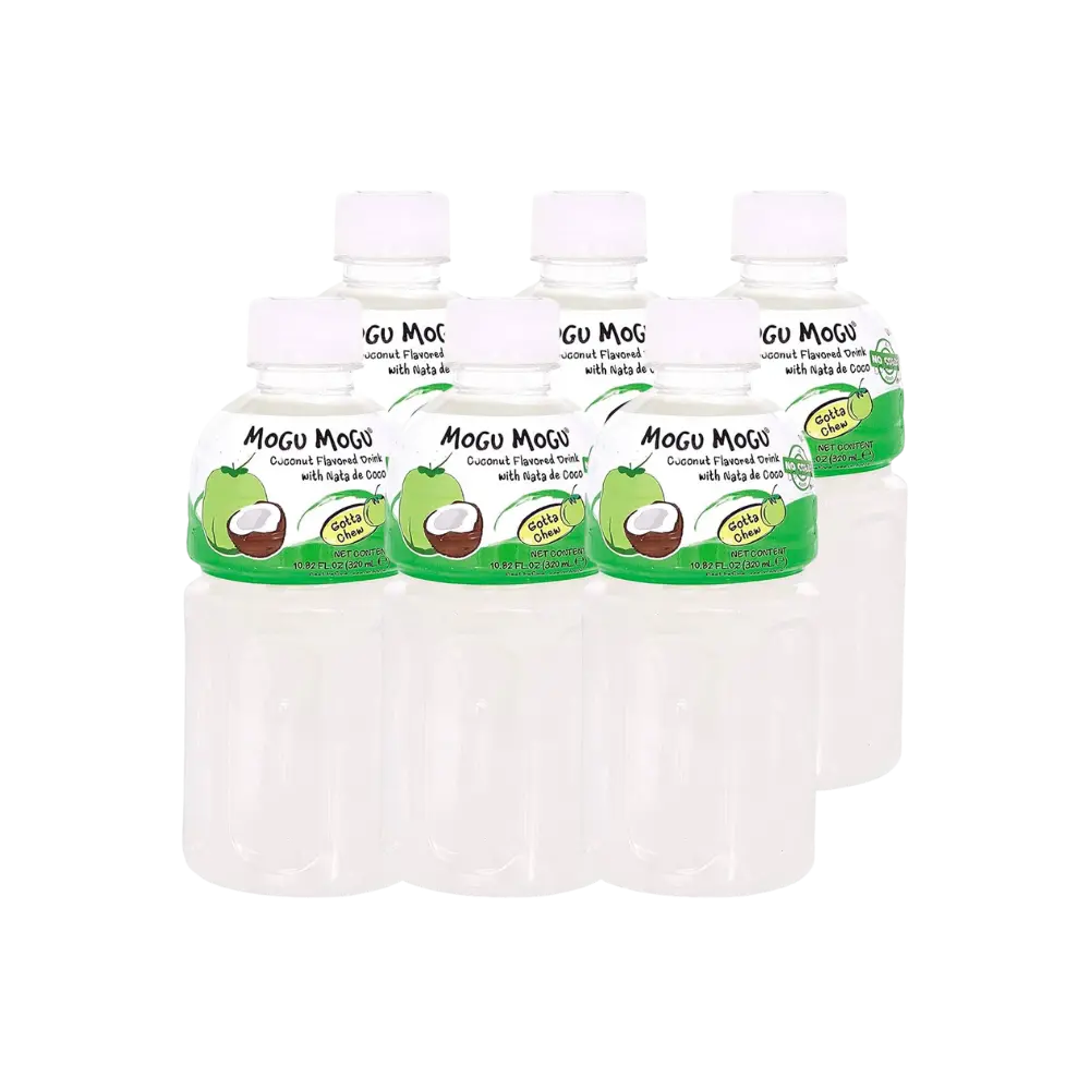 Perisa Kelapa Mogu Mogu dengan Nata De Coco 6pk 1.92Lt