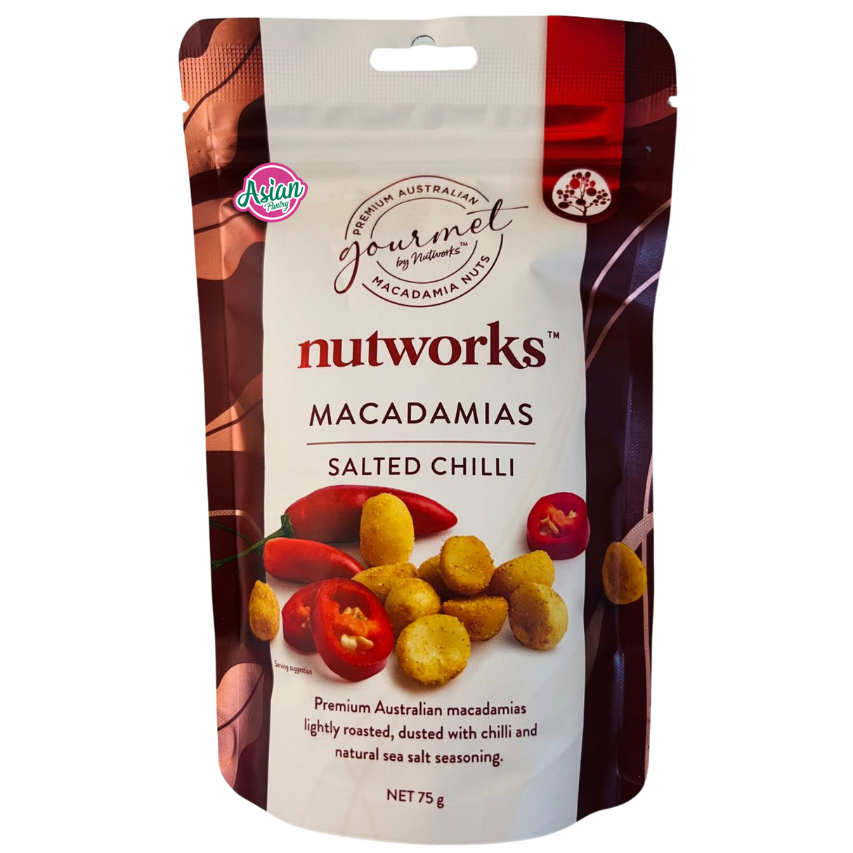 Nutworks Cili Masin Macadamias 75g