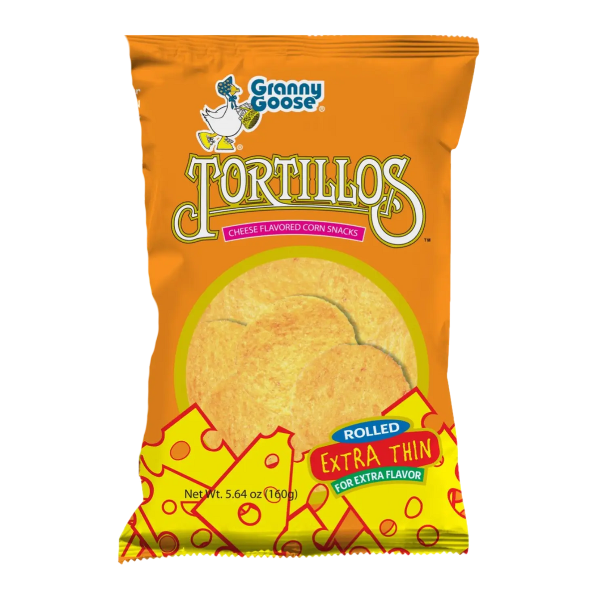 Granny Goose Tortillos Cheese Flavoured Snack 160g