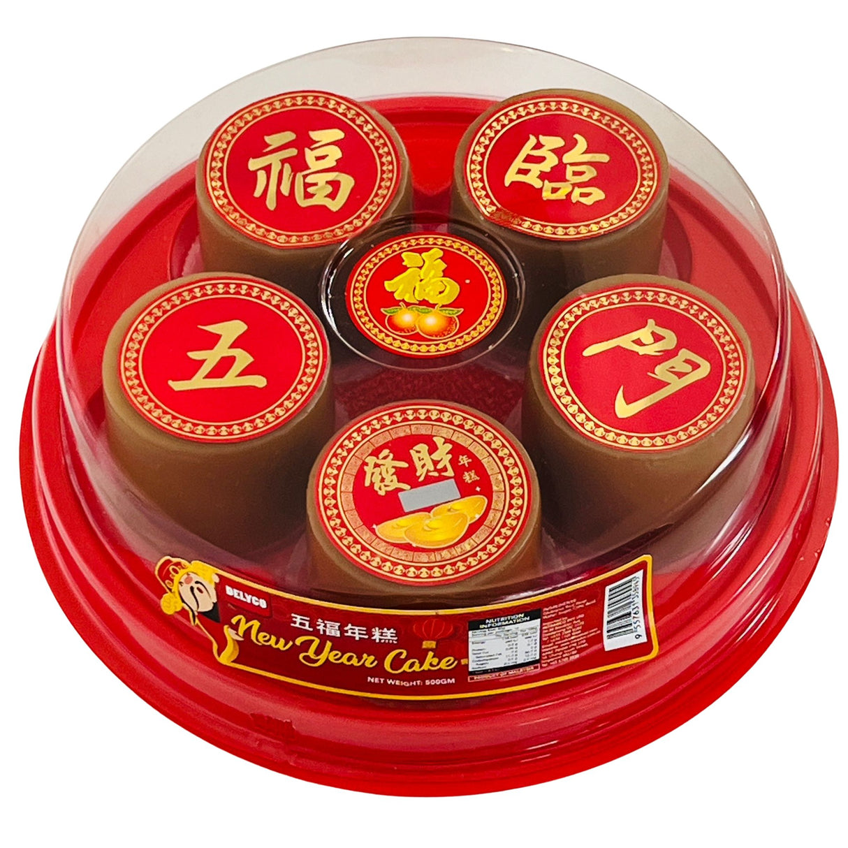 Delyco Wu Fu Lin Men Glutionous Rice Cake 500g