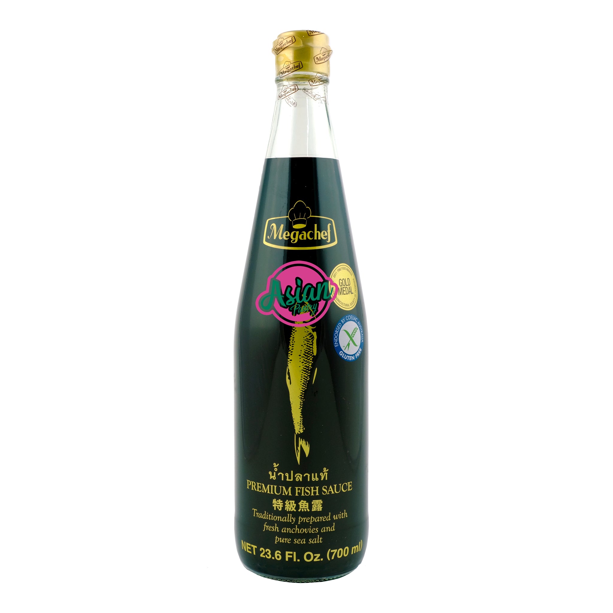 Megachef Premium Fish Sauce Brown Label 700ml Asian Pantry Asian