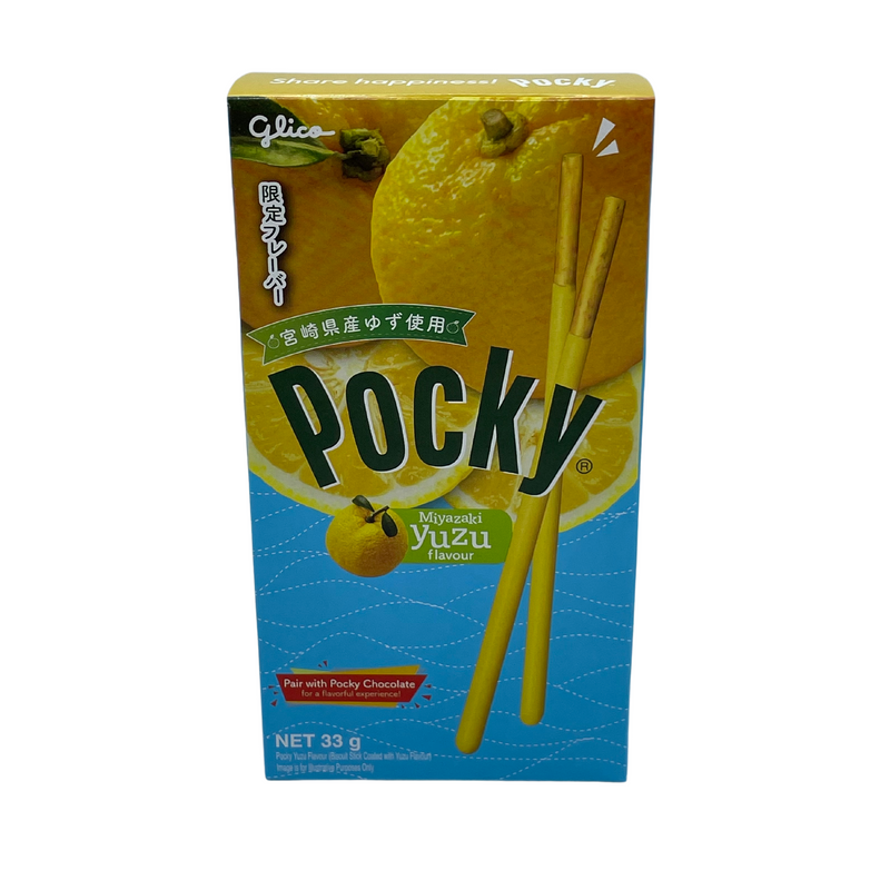 Glico Pocky Yuzu Flavour 33g Front