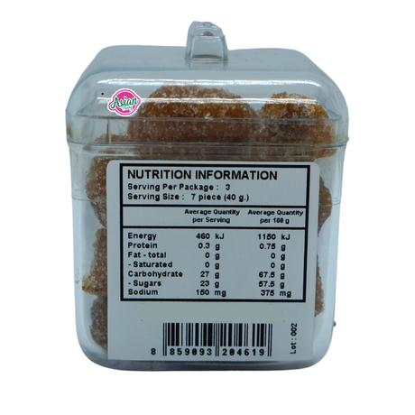Keo Me Sugar Coated Tamarind 125g Back