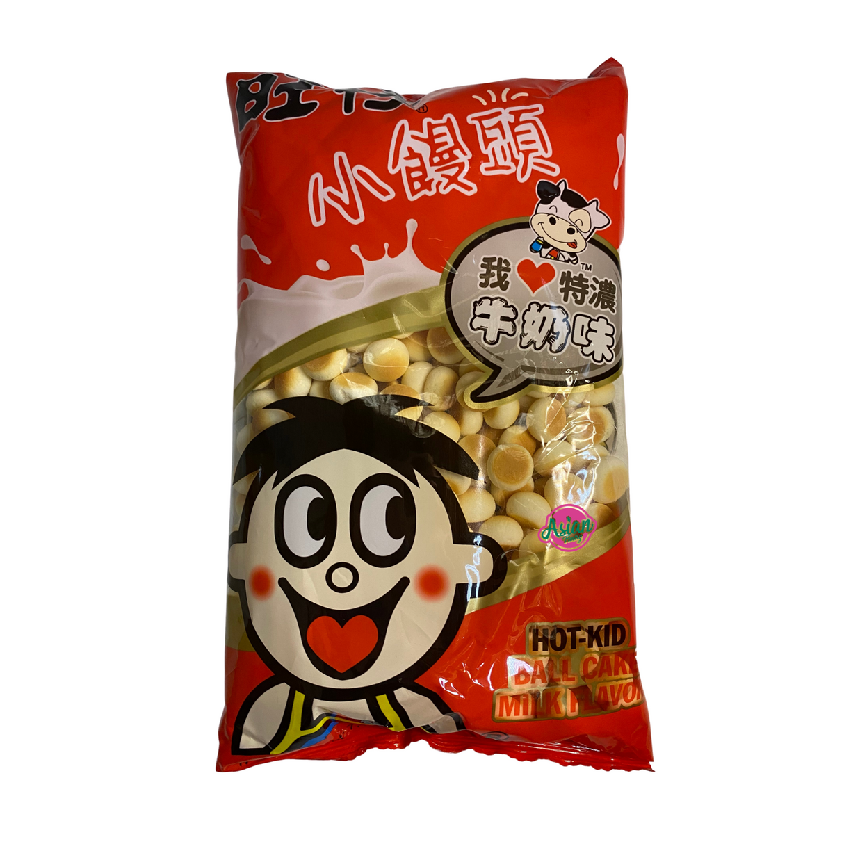 Hot Kid Milk Ball Biscuit 210g Front