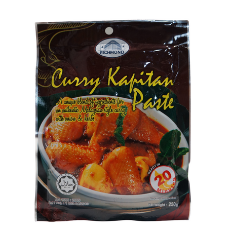Richmond Curry Kapitan Paste 250g Front