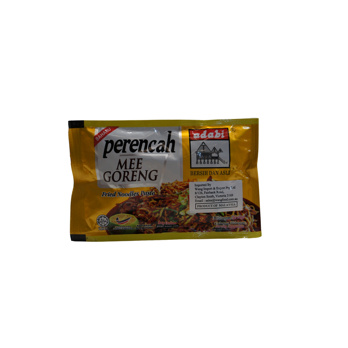 Adabi Mee Goreng Paste 60g Front