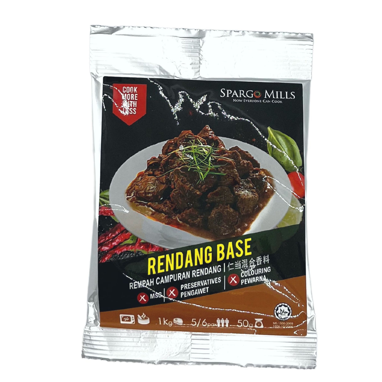 Spargo Mills Rendang Base 50g Front