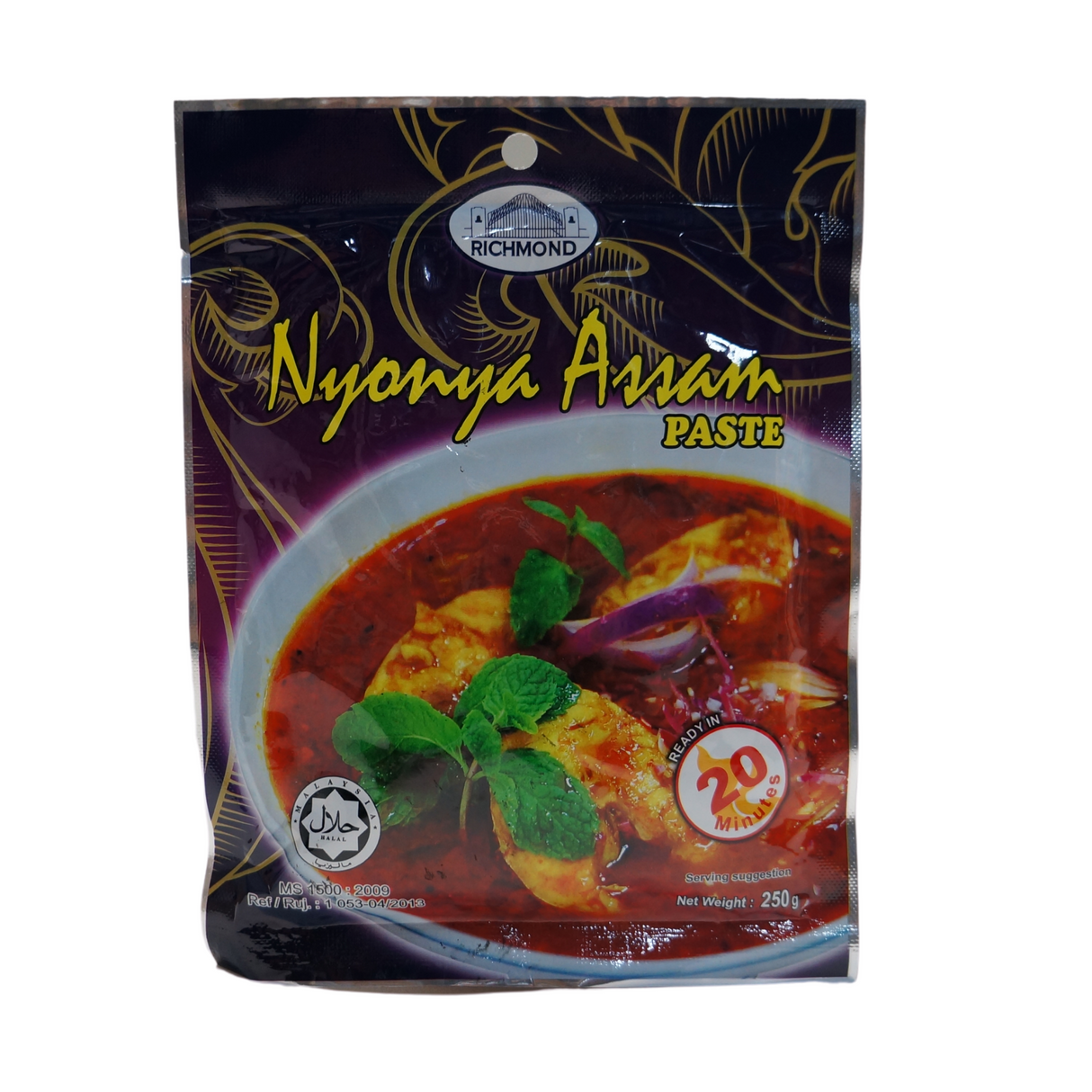 Richmond Nyonya Assam Paste 250g Front