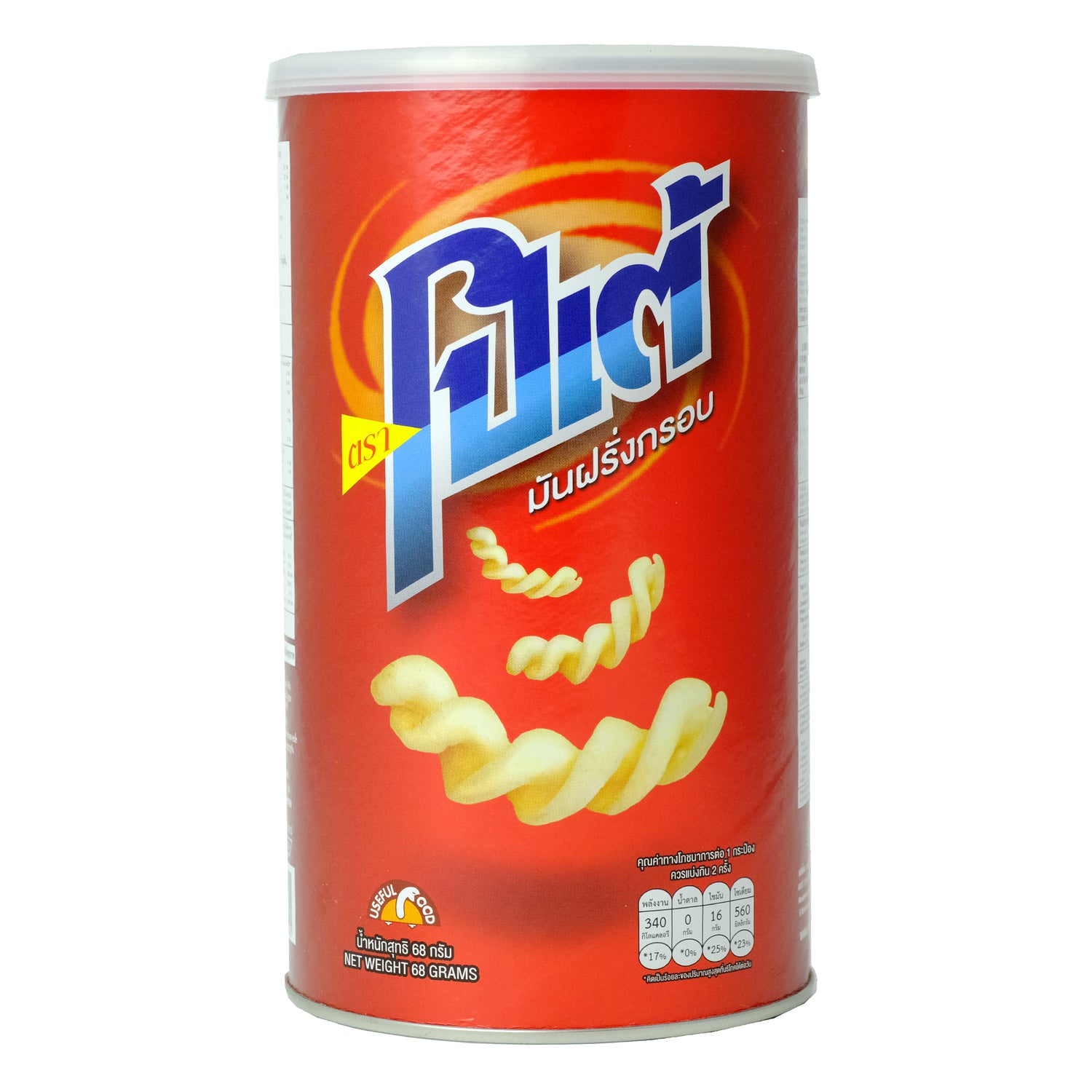 FF Potae Potato Snack 68g Back