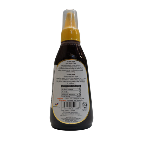 Dapur Desa Concentrated Palm Sugar 375g Back
