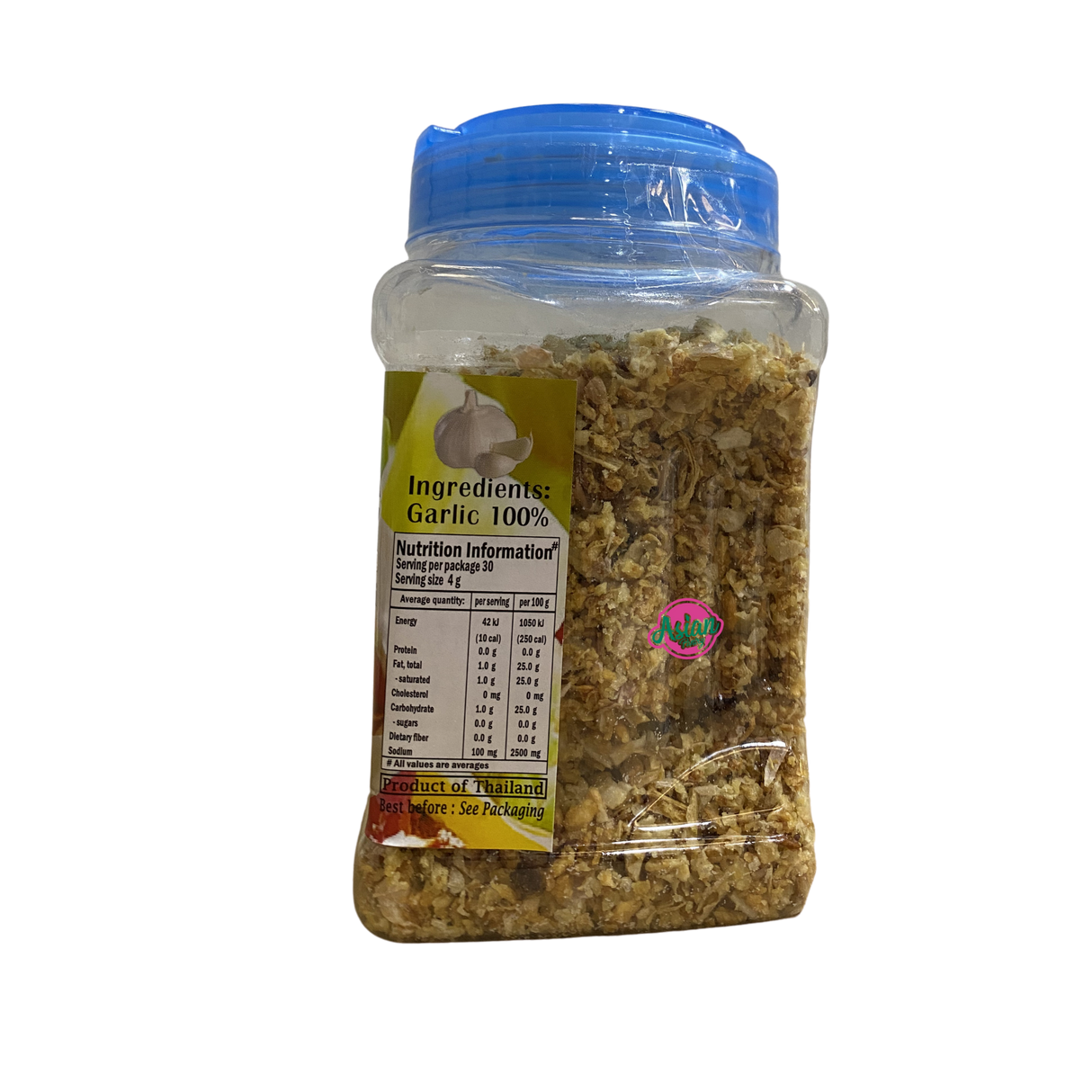 Food Tree Fried Garlic 125g Back